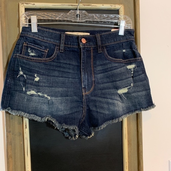 Hollister High-Rise Vintage Ripped Dark Wash - Picture 7 of 8